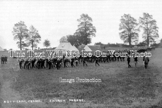 SO 580 - Church Parade, N.S.I.Y. Military Camp, Frome, Somerset