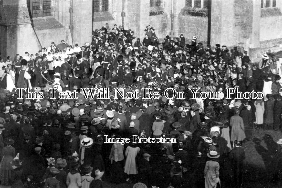 SO 598 - Funeral Of Crimea Veterans, Wells Cathedral, Somerset