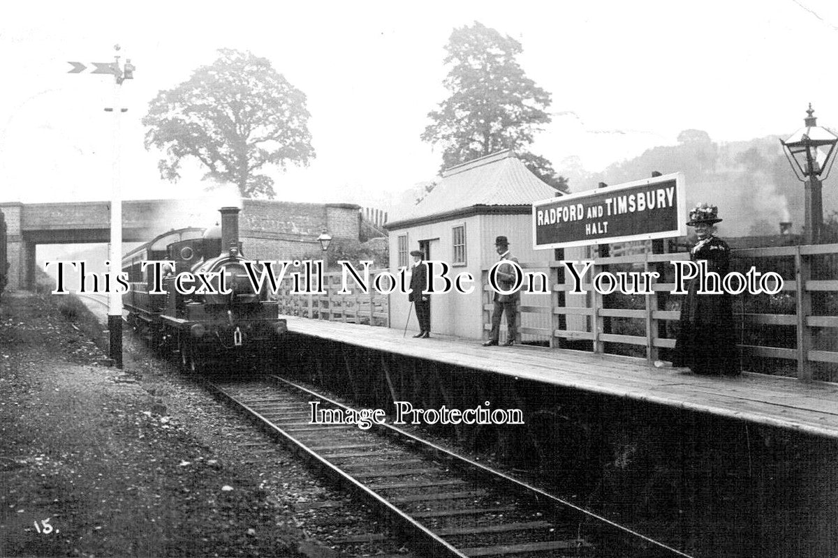 SO 622 - Radford & Timsbury Halt Railway Station, Somerset