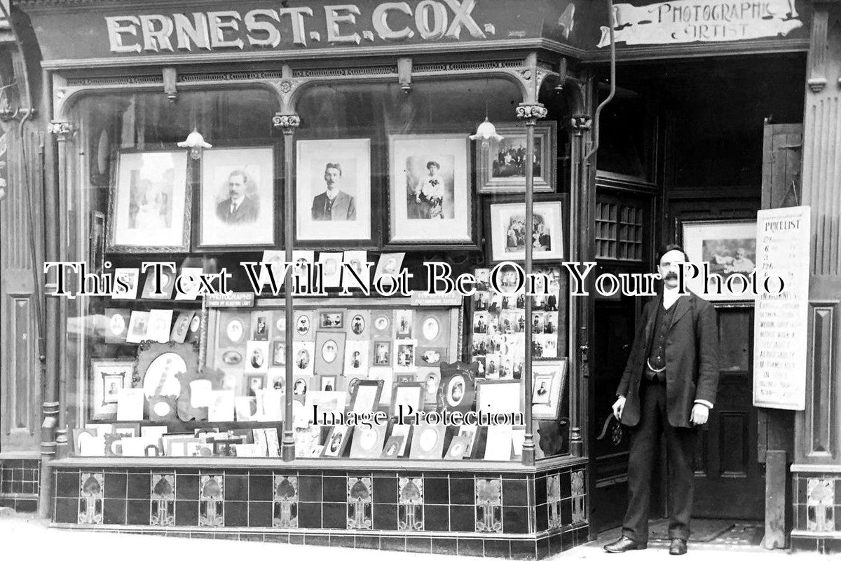 SO 623 - Ernest Cox Photography Shop, Taunton, Somerset