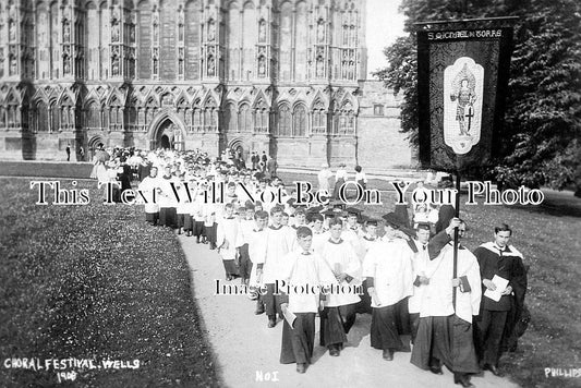 SO 647 - Choral Festival, Wells, Somerset c1908