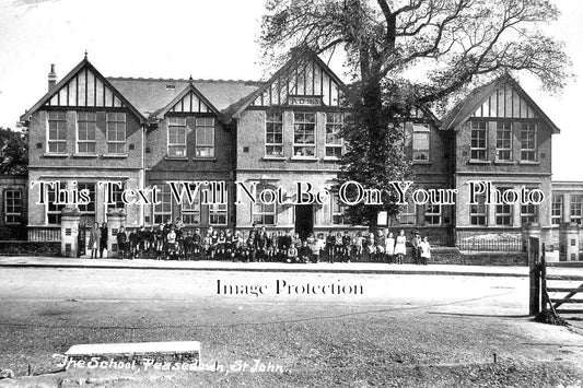 SO 653 - The School, Peasedown, St John, Somerset c1927