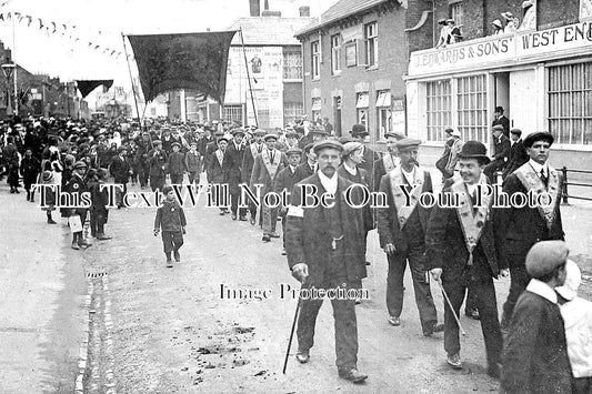 SO 704 - West End Procession, Bridgwater, Somerset 1909