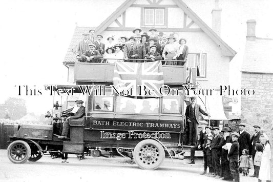 SO 707 - Bath Electric Tramways Bus, Coleford, Somerset
