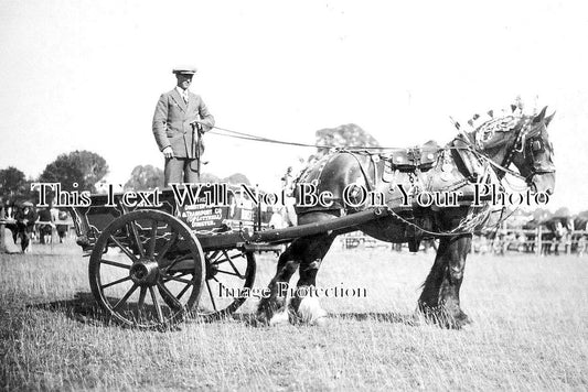 SO 712 - Dunster Trading Co Cart & Horse, Somerset