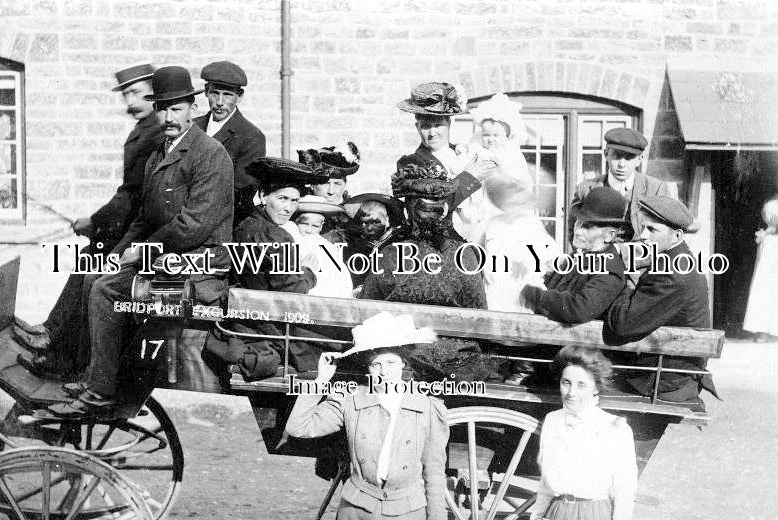 SO 744 - Bridport Excursion, Somerset 1909