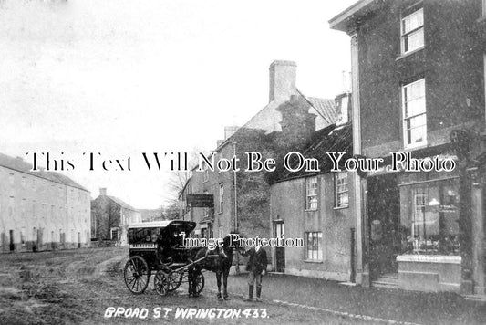 SO 747 - Viner Shop, Broad Street, Wrington, Somerset c1907