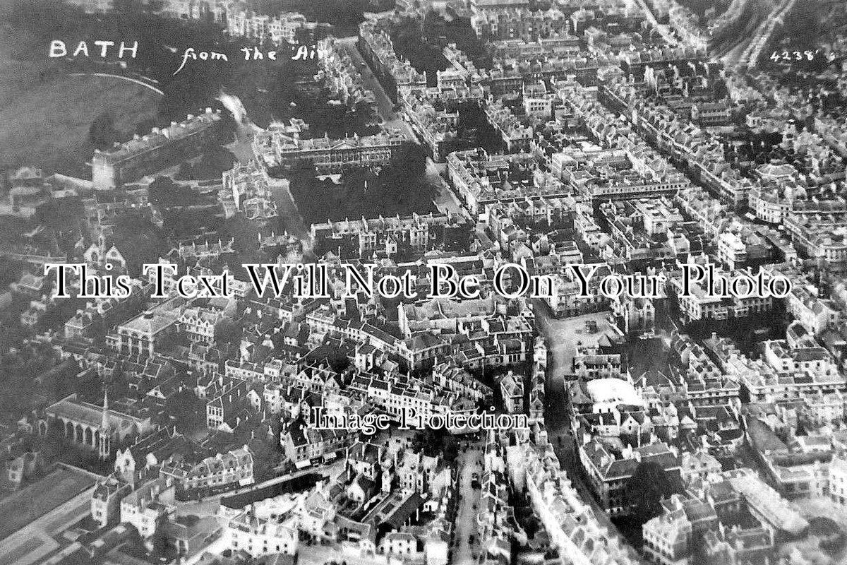 SO 759 - Bath From The Air, Somerset