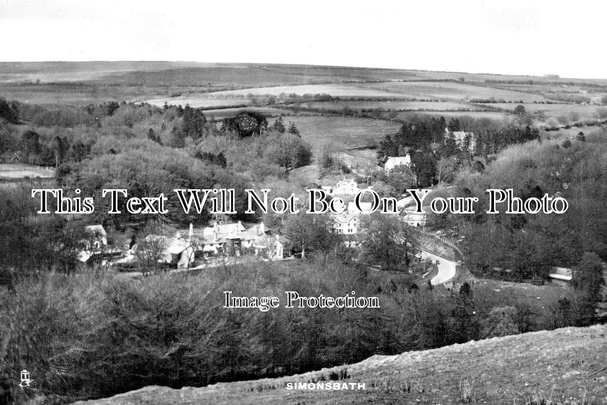 SO 765 - Simonsbath, Somerset