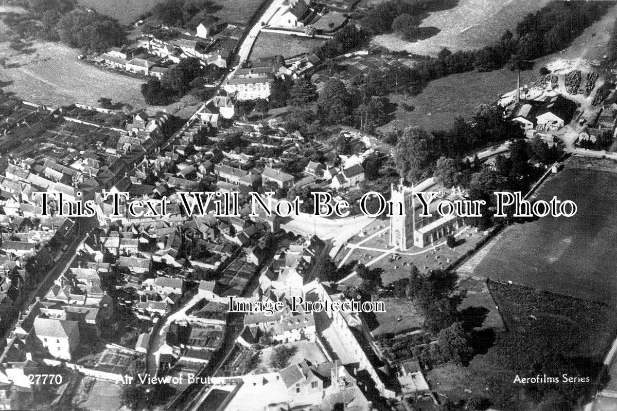 SO 771 - Bruton Aerial View, Somerset