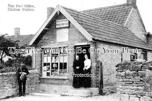 SO 792 - Chilton Polden Post Office, Somerset c1910