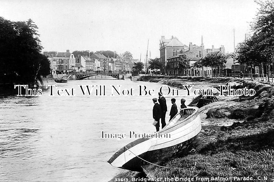 SO 81 - The Bridge From Salmon Parade, Bridgwater, Somerset