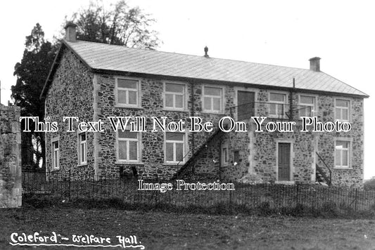 SO 811 - Coleford Welfare Hall, Somerset