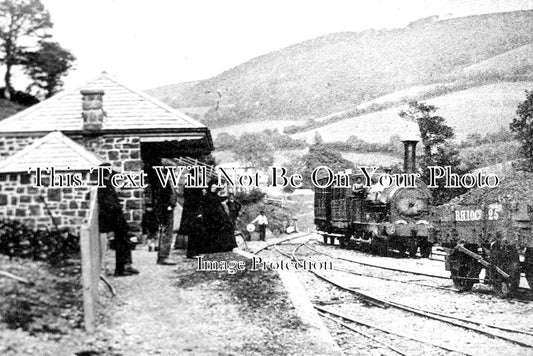 SO 835 - Comberow Railway Station, West Somerset c1906