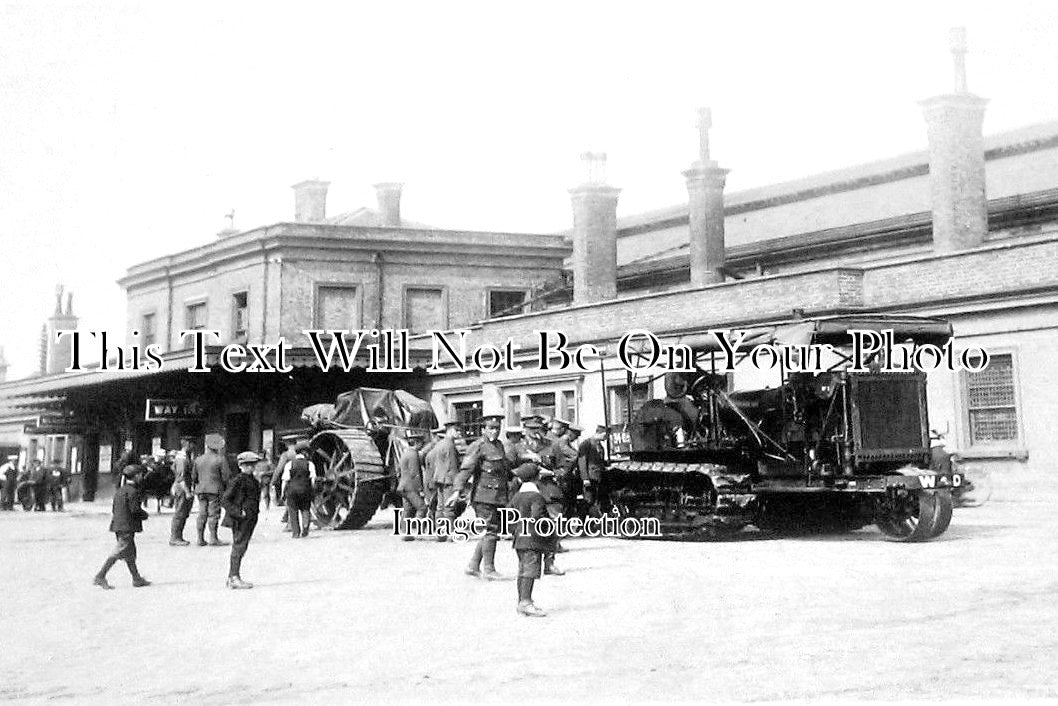 SO 859 - Taunton Railway Station, Somerset WW1