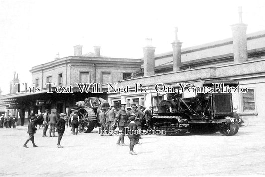 SO 859 - Taunton Railway Station, Somerset WW1