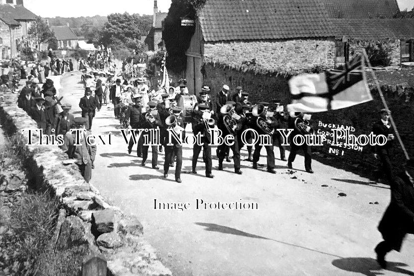 SO 888 - Buckland Coronation Procession, Somerset 1911