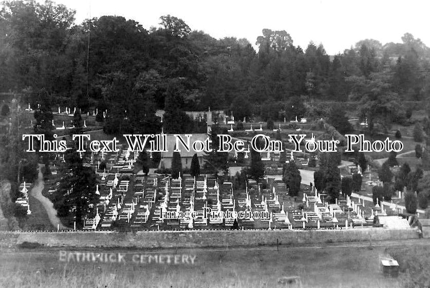 SO 938 Bathwick Cemetery, Bath, Somerset c1908
