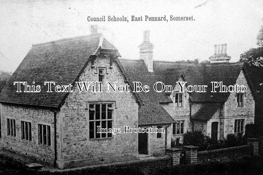 SO 95 - East Pennard Council Schools, Somerset c1905