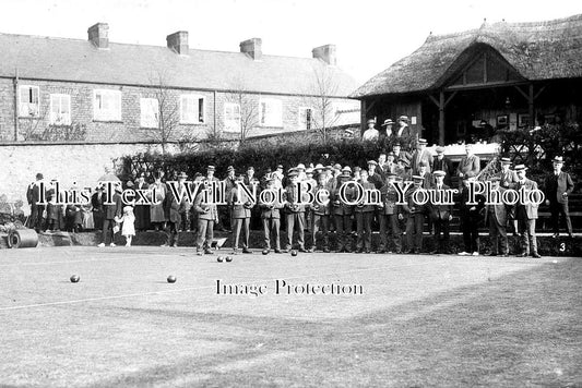 SO 963 - Bowling Green, Crewkerne Bowls, Somerset