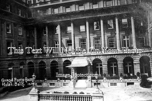 SO 98 - Grand Pump Room Hotel, Bath, Somerset c1915