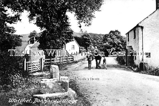 SO 981 - Doniford Village, Somerset c1923