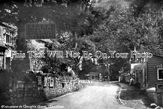 SO 987 - Entrance To Goughs Cave, Cheddar, Somerset c1926