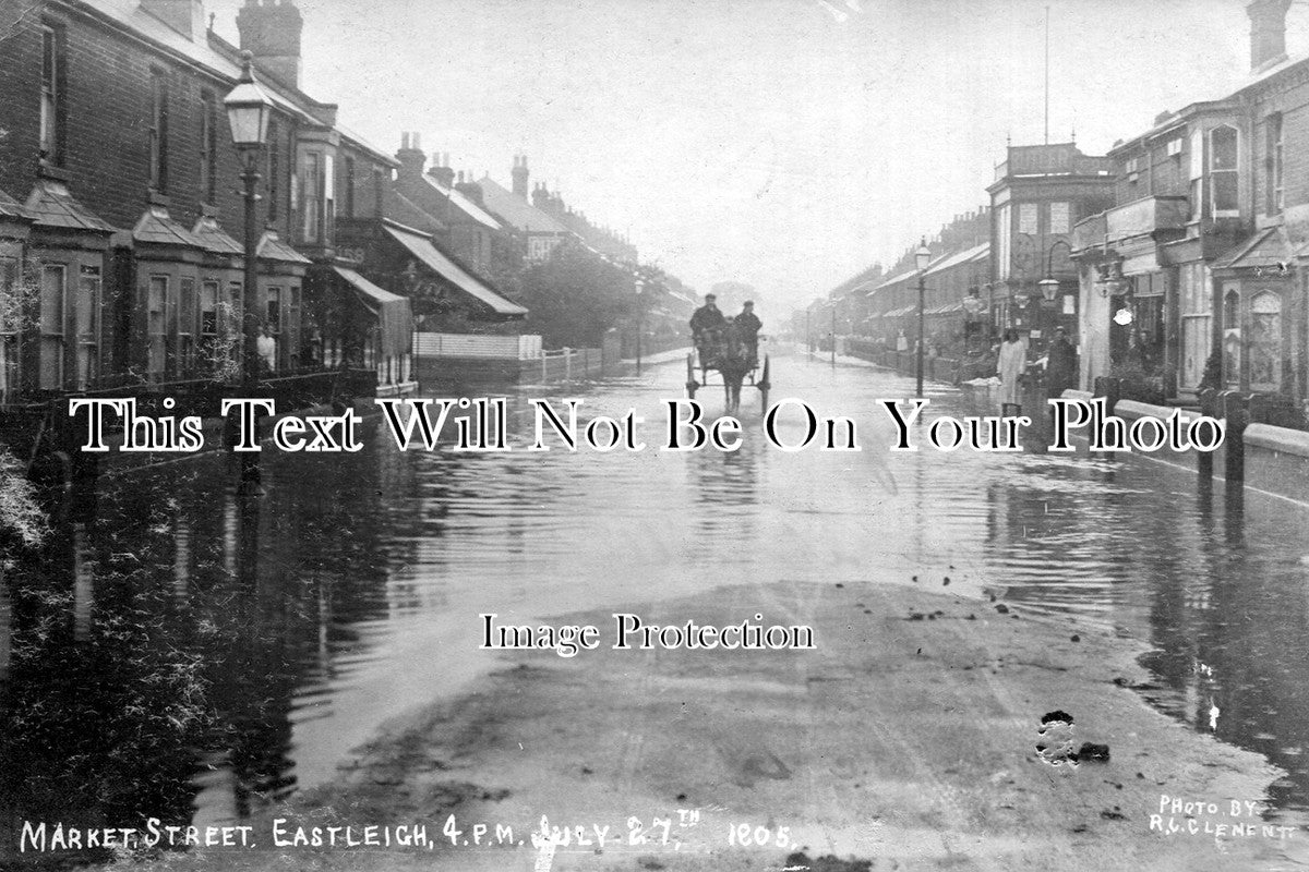 SP 121 - Market Street, Eastleigh, Hampshire 1905