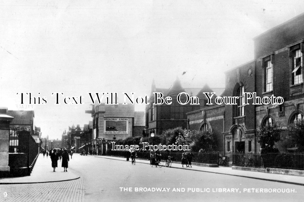 SP 172 - The Broadway & Public Library, Peterborough, Cambridgeshire