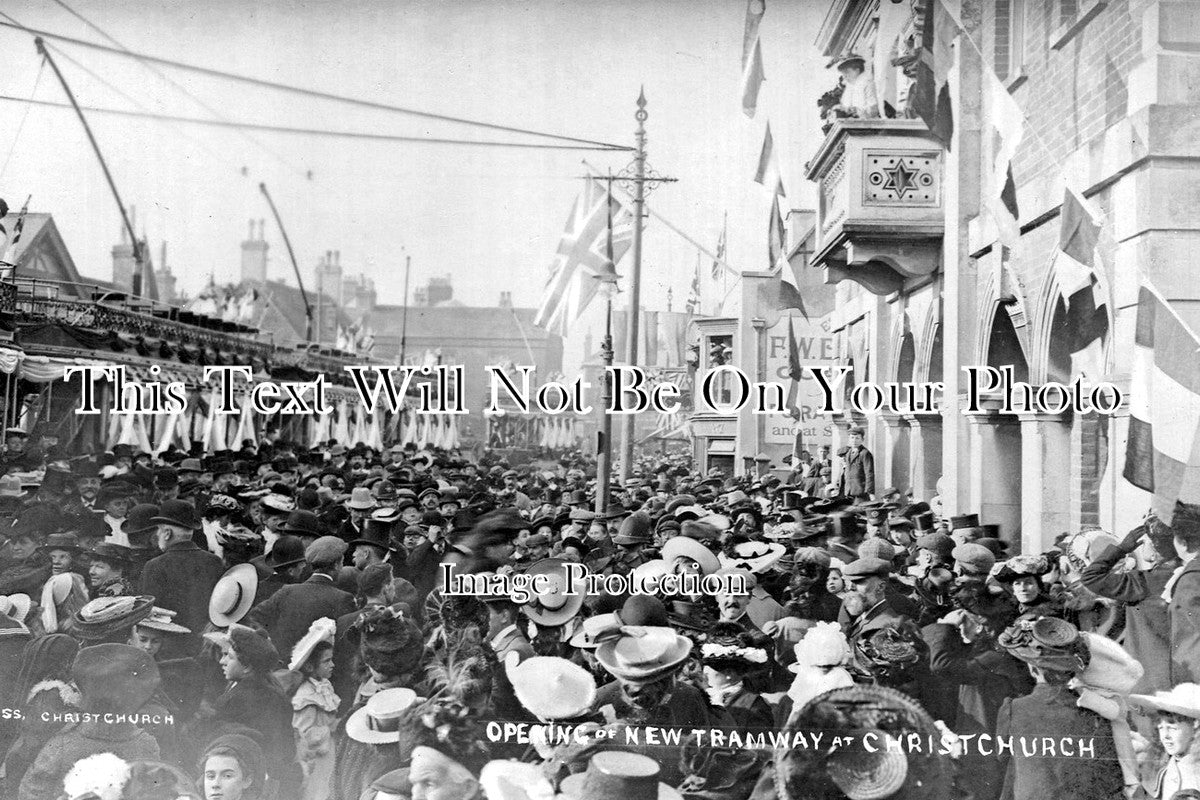 SP 234 - Opening Of New Tramway, Christchurch, Dorset