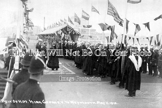 SP 242 - Visit Of King George V To Weymouth, Dorset 1912