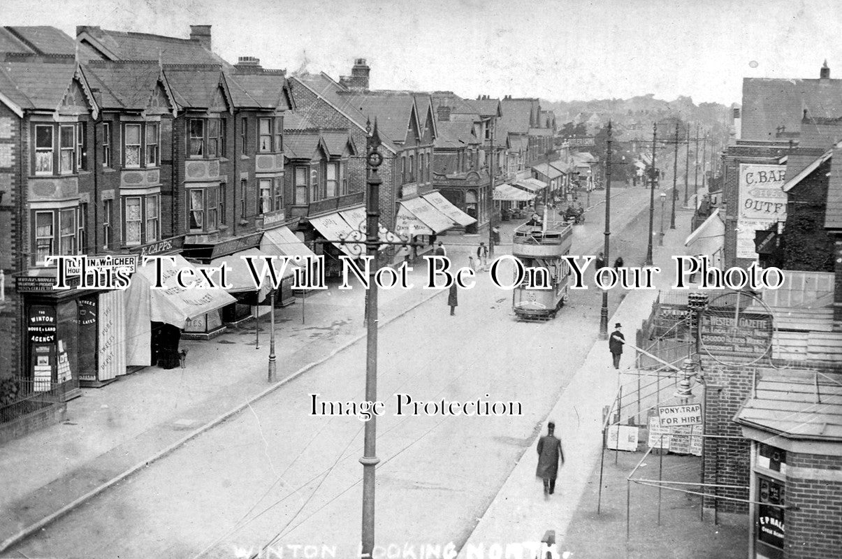 SP 267 - Winton Looking North, Bournemouth, Dorset