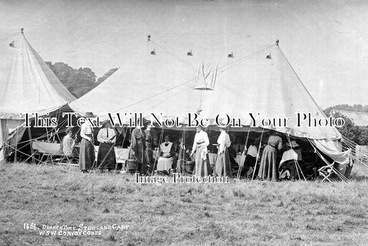 SP 269 - Dinner Time At Studland Camp, Dorset