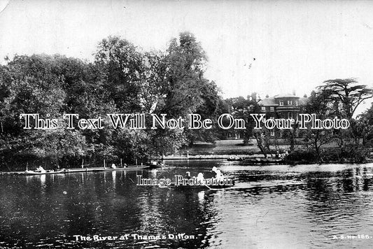 SP 323 - The River At Thames Ditton, Surrey