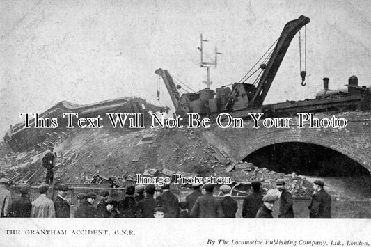 SP 331 - The G.N.R Grantham Railway Accident Crash, Lincolnshire