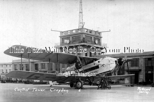 SP 368 - Control Tower, Imperial Airways, Croydon Airport, London
