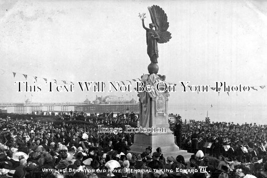 SP 38 - Unveiling Brighton & Hove Memorial To King Edward VII, East Sussex