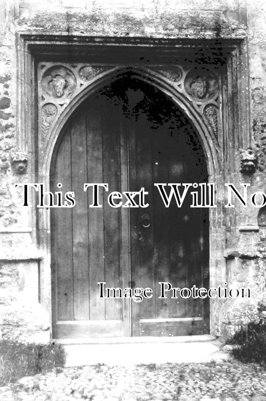 SP 390 - Church Doorway, Great Gransden, Cambridgeshire c1890