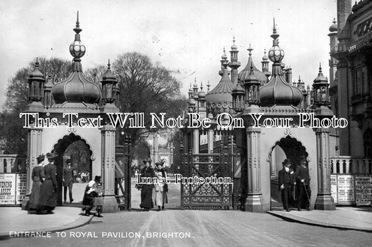 SP 42 - Entrance To Royal Pavilion, Brighton, East Sussex