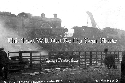 SP 445 - Scotch Express Railway Collision, Cudworth, Yorkshire