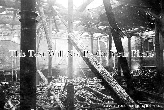 SP 494 - Albert Hall Fire, Nottingham, Nottinghamshire