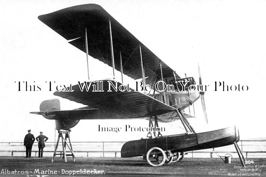 SP 495 - Albatros Marine Doppeldecker Aeroplane