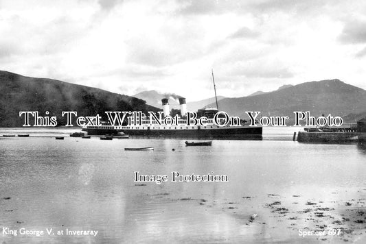 SP 507 - King George V At Inveraray, Scotland