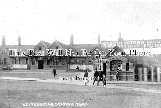 SP 515 - Leytonstone Railway Station, Essex c1906