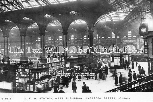 SP 533 - Liverpool Street Railway Station, London (2)