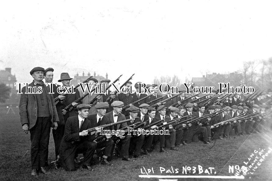 SP 535 - Liverpool Pals No 3 Battalion, Army WW1