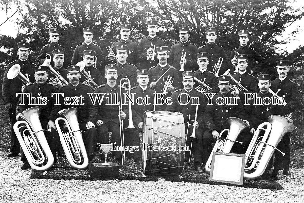 SP 546 - Long Buckby Town Prize Band, Northamptonshire c1909