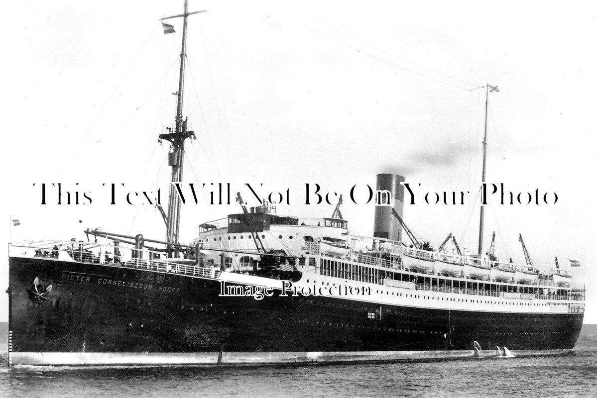 SP 558 - M.S Pieter Corneliszoon Hooft, Ship, Shipping
