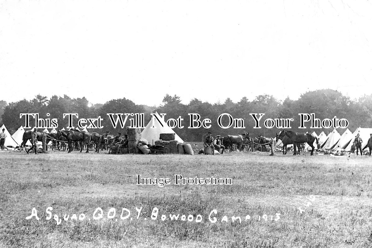 SP 579 - Q.O.D.Y. At Bowood Camp, Dorset 1913
