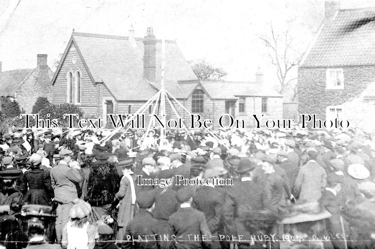 SP 583 - Platting The Maypole, Huby, Harrogate, Yorkshire 1907